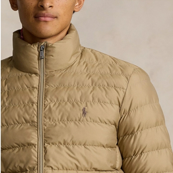 NWT Polo Ralph Lauren The Packable Jacket - Khaki (Tan) - Picture 3 of 16